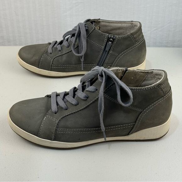 Dansko Onyx Slate Milled Nubuck Leather Sneakers Women’s Size 10 EUR 41 - Picture 4 of 13